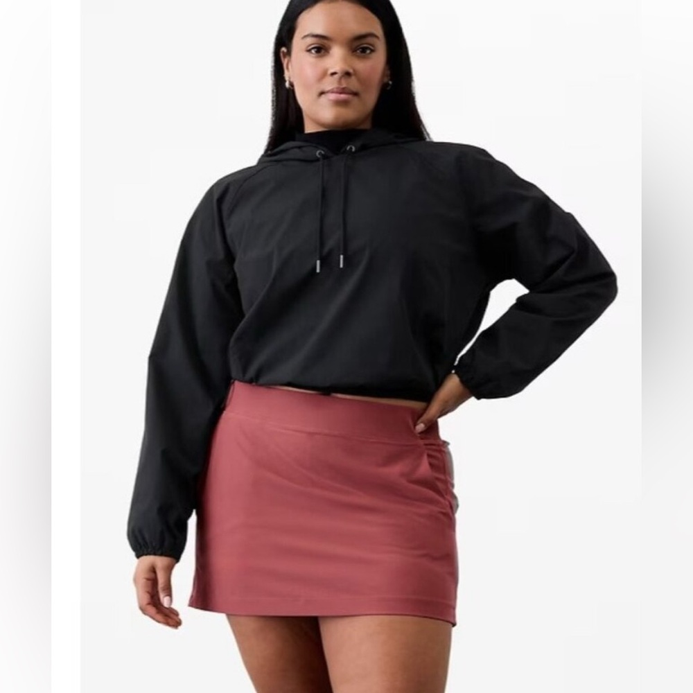 Athleta Brooklyn short red rock nwt 12